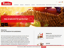 Tablet Screenshot of fructus.pl