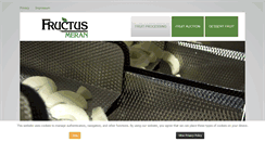 Desktop Screenshot of fructus.it