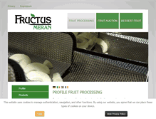 Tablet Screenshot of fructus.it